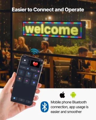 Pannello Digitale Scorrevole Flessibile a Colori