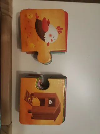 Puzzle Animal's Home Montessori 28 piezas