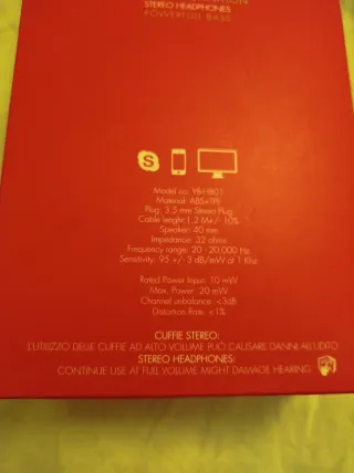 Cuffie Pupa I'm Stereo Headphones