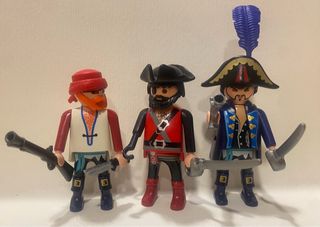 Playmobil Piratas 3 Figuras