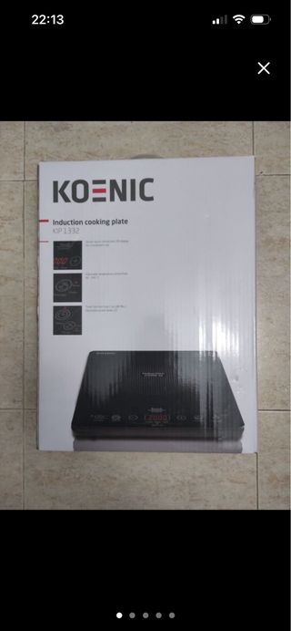 Placa inducción portatil