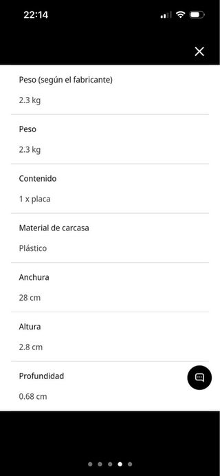 Placa inducción portatil