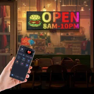 Pannello Digitale Scorrevole Flessibile a Colori