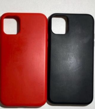 Custodie per iPhone 11 (Rosso e Nero)