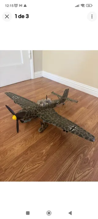 Avión Stuka Alemán 1/18 21st Century Toys