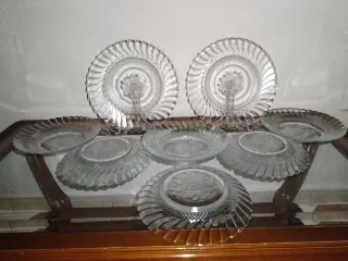 Platos de cristal vintage Kig Indonesia