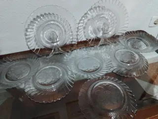 Platos de cristal vintage Kig Indonesia