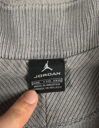 Maglia Jordan Vintage anni 90 Grigio Bianco.