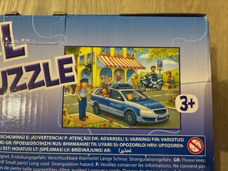 Puzzle XXL Policía 45 piezas
