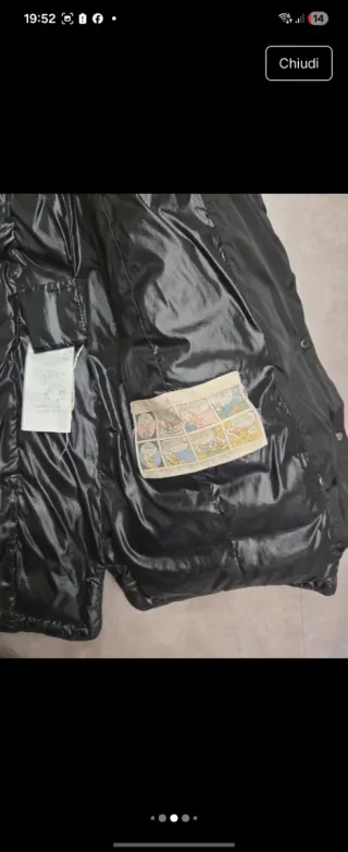 Piumino Moncler bambina nero