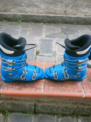Scarponi Lange  sci bambino misura 23.5