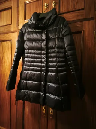 Anorak mujer calentito negro