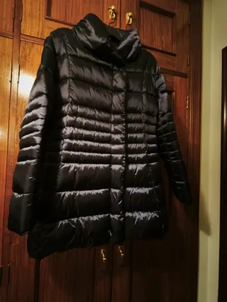 Anorak mujer calentito negro