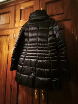 Anorak mujer calentito negro