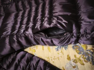 Anorak mujer calentito negro