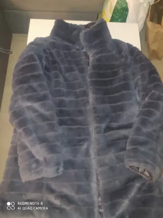 Chaquetón mujer reversible