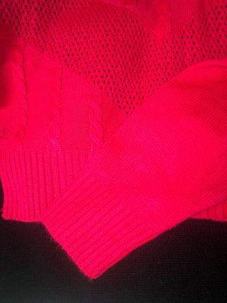 Vestido punto Rosa intenso y negro Talla S/M