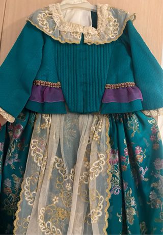 Traje de Fallera Niña TALLA 2/4 años