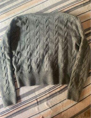 Jersey Polo Ralph Lauren Gris Trenzado