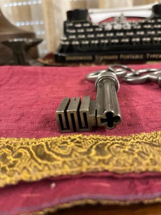 Coppia chiavi antiche da cassaforte x Javi