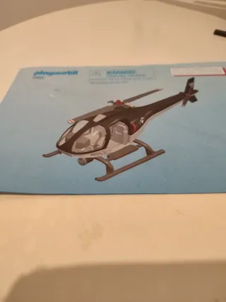 5563 Helicóptero policia Playmobil
