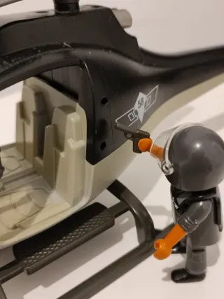 5563 Helicóptero policia Playmobil