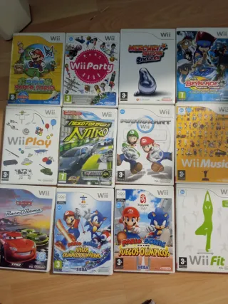 Nintendo Wii completa con todos los accesorios.