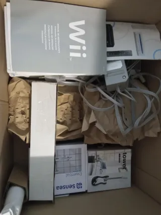 Nintendo Wii completa con todos los accesorios.