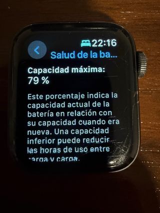 Apple Watch SE 40mm Plata Usado