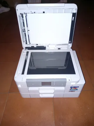 Impresora Brother Multifunción Blanca