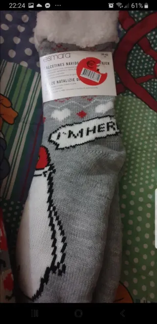2 paia di Calze antiscivolo natalizie Esmara