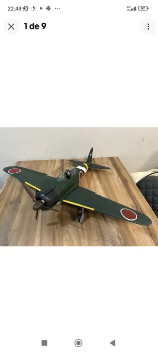 Caza Mitsubishi Zero 21st Century Toys 1/18