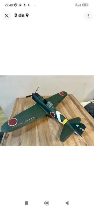 Caza Mitsubishi Zero 21st Century Toys 1/18