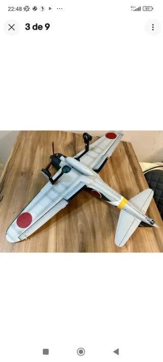 Caza Mitsubishi Zero 21st Century Toys 1/18