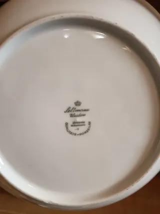 Set 5 ciotole porcellana fiori blu