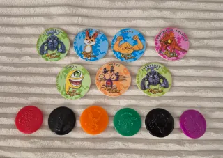 Lote Tazos Monster Rancher 1999/2000