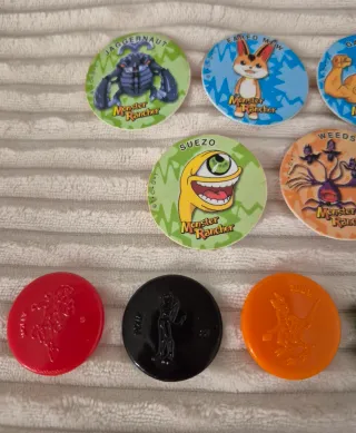 Lote Tazos Monster Rancher 1999/2000