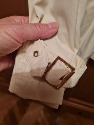 Abrigo Henry Arroway Beige y Azul