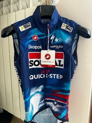 Gilet Castelli Soudal Quick Step Taglia S