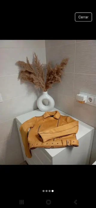 Cazadora Biker de Zara