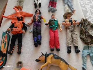 Lote figuras Accion Max y accesorios