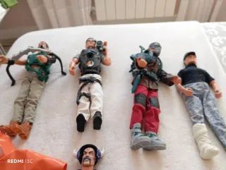 Lote figuras Accion Max y accesorios