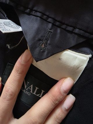 Giacca Canali Uomo Blu Taglia 54