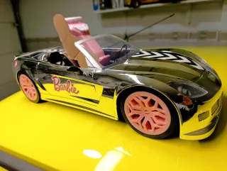 Coche RC Barbie sin estrenar
