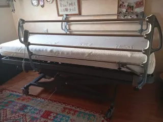 CAMA GERIATRICA ELECTRICA CON COLCHON