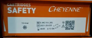 15RL 030 Cartuchos de Tatuaje para Linea