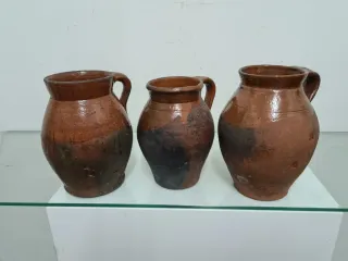 Colección 3 Pucheros Antiguos Soria