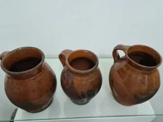 Colección 3 Pucheros Antiguos Soria