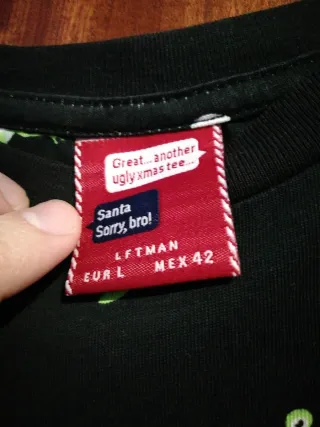 Camiseta Lefties Navidad Talla L