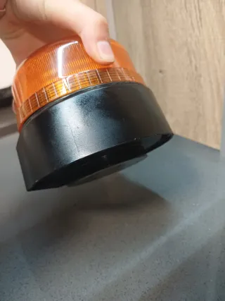 Luz Estroboscópica Naranja LED